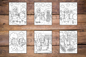 Jesus Color By Numbers Book for Kids