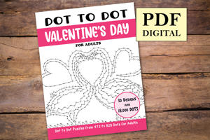 Dot to Dot Valentine's Day for Adults