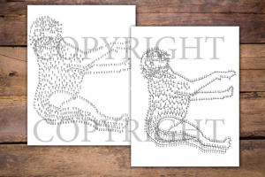 Dot to Dot Dogs for Adults