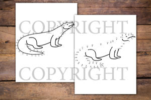Cute Animals Dot to Dot Book for Kids