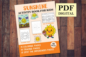 Sunshine Activity Book for Kids