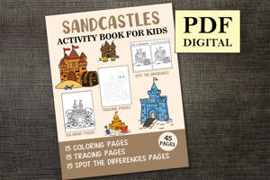 Sandcastles Activity Book for Kids