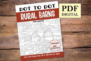 Dot to Dot Rural Barns for Adults