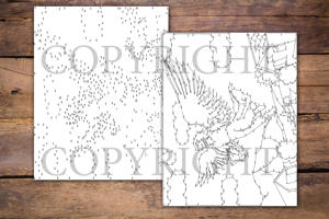 Dot to Dot Angels for Adults