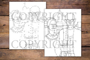 Dot to Dot Famous Paintings for Adults
