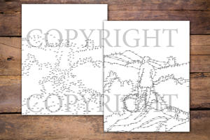 Dot to Dot Famous Paintings for Adults