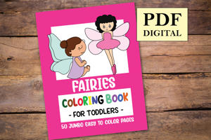 Fairies Coloring Book for Toddlers