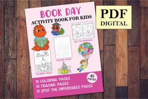 Book Day Activity Book for Kids