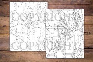 Dot to Dot Fairies for Adults