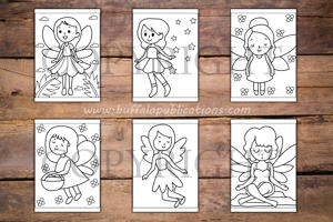 Fairies Big and Bold Coloring Book