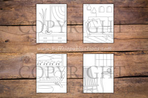 Minimalist Interior Designs Coloring Book