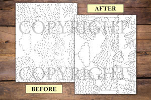 Dot to Dot Mountain Views for Adults