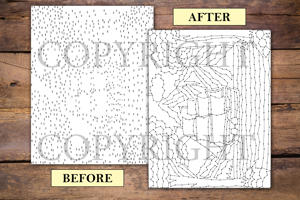 Dot to Dot Mountain Views for Adults