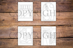 Minimalist Windows Coloring Book