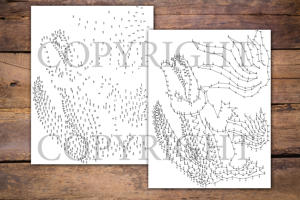 Dot to Dot Sea Creatures for Adults