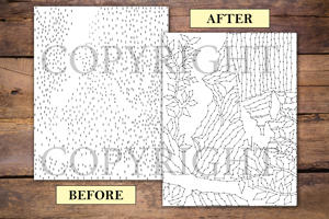 Dot to Dot Ocean Cliffs for Adults