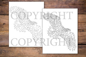 Dot to Dot Birds for Adults