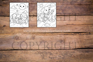 Puppies Color By Numbers Book for Kids