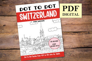 Dot to Dot Switzerland for Adults