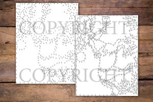 Dot to Dot Desert Animals for Adults
