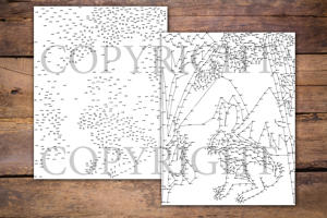 Dot to Dot Desert Animals for Adults