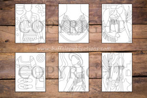 Minimalist Fashion Coloring Book