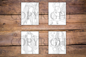 Minimalist Fashion Coloring Book