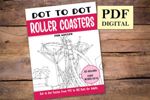 Dot to Dot Roller Coasters for Adults