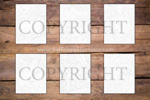 Wild Cats Ink Tracing Coloring Book for Adults