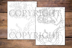 Dot to Dot Mermaids for Adults