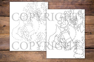 Dot to Dot Mermaids for Adults