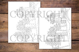 Dot to Dot Lighthouses World for Adults