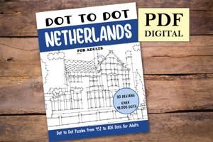Dot to Dot Netherlands for Adults