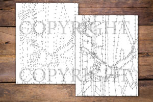 Dot to Dot Baseball for Adults