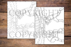 Dot to Dot Baseball for Adults
