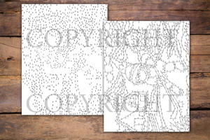 Dot to Dot Ice Hockey for Adults