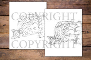 Dot to Dot Cats for Adults