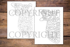 Dot to Dot Cats for Adults