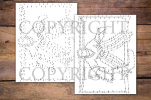 Dot to Dot Hockey for Adults