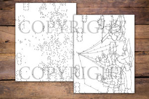 Dot to Dot Army for Adults