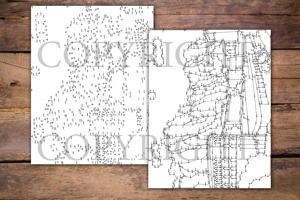 Dot to Dot Spain for Adults