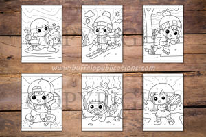 Sports Color By Numbers Book for Kids