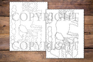 Dot to Dot Wild Animals for Adults