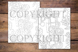 Dot to Dot Hot Rods for Adults