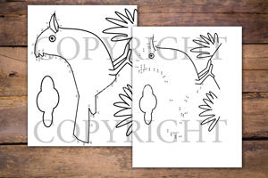 Birds Dot to Dot Book for Kids