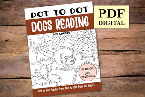 Dot to Dot Dogs Reading for Adults