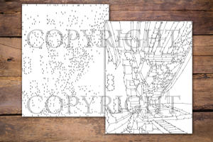 Dot to Dot South Korea for Adults