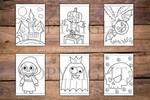 Halloween Big and Bold Coloring Book