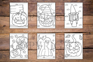 Halloween Big and Bold Coloring Book