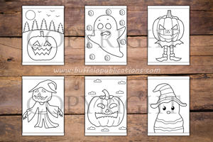 Halloween Big and Bold Coloring Book